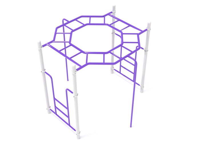 Freestanding Octagon Rung Horizontal Ladder - Image 26
