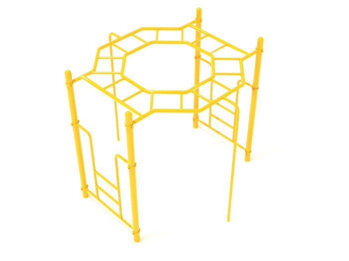 Freestanding Octagon Rung Horizontal Ladder - Image 30
