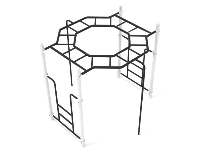 Freestanding Octagon Rung Horizontal Ladder - Image 32
