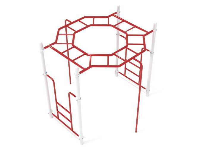 Freestanding Octagon Rung Horizontal Ladder - Image 34
