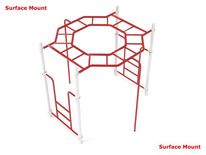 Freestanding Octagon Rung Horizontal Ladder - Image 35