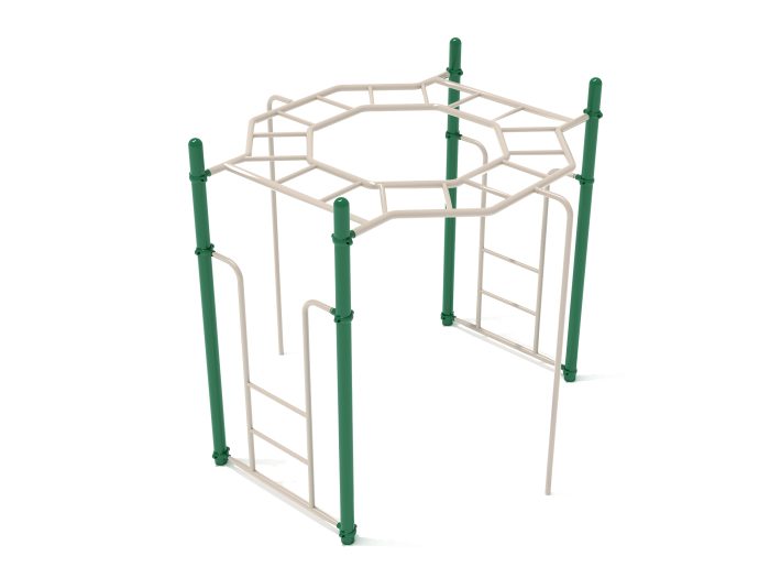 Freestanding Octagon Rung Horizontal Ladder - Image 3