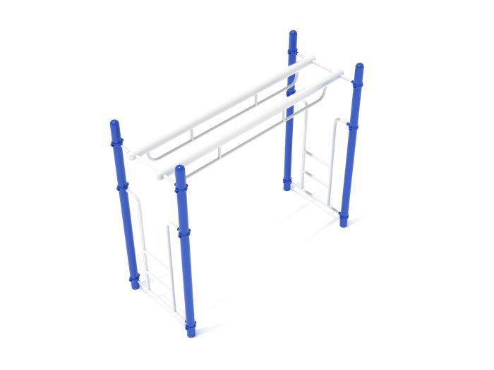 Freestanding Double Parallel Bar Ladder - Image 2
