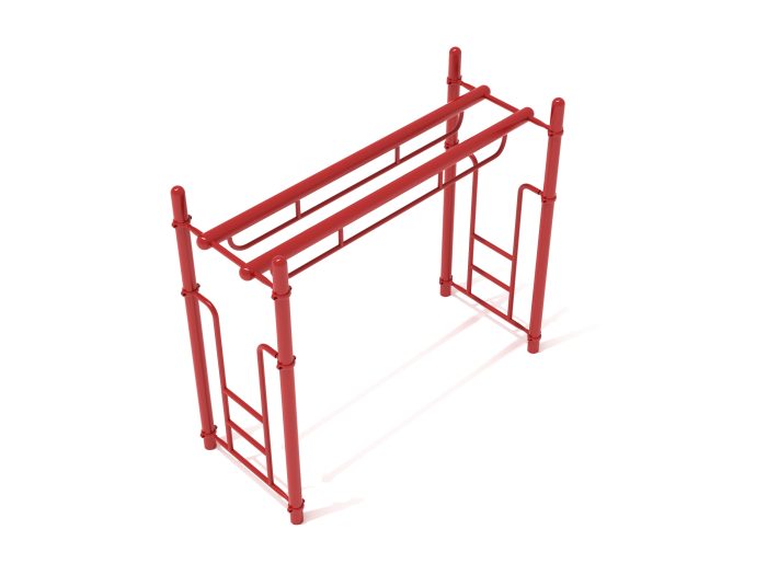 Freestanding Double Parallel Bar Ladder - Image 3