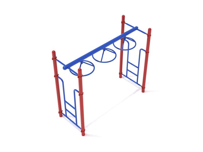 Freestanding 3-Wheel Overhead Swing Ladder - Image 8