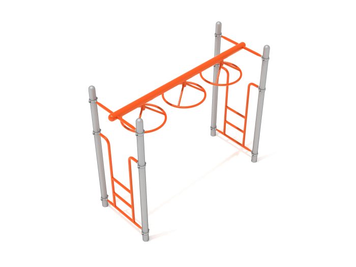 Freestanding 3-Wheel Overhead Swing Ladder - Image 10