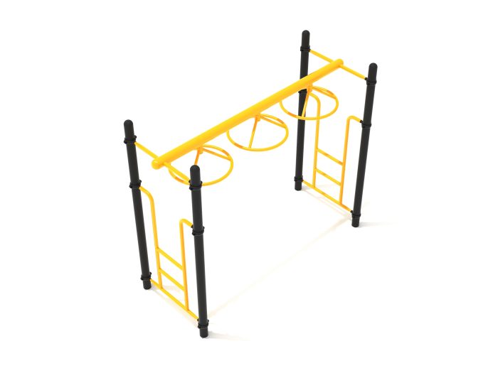 Freestanding 3-Wheel Overhead Swing Ladder - Image 14