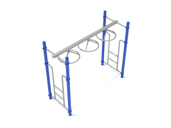 Freestanding 3-Wheel Overhead Swing Ladder - Image 15