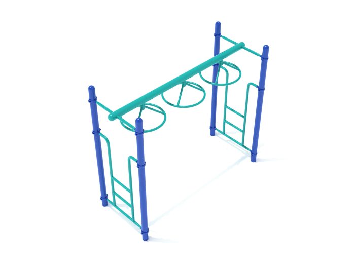 Freestanding 3-Wheel Overhead Swing Ladder - Image 16