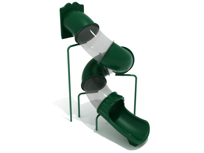 10 Foot Spiral Tube Slide Component - Slide and Supports - Image 6