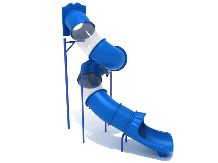 12 Foot Spiral Tube Slide Component - Slide and Supports - Image 7