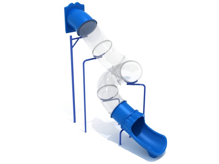 13 Foot Spiral Tube Slide Component - Slide and Supports - Image 4