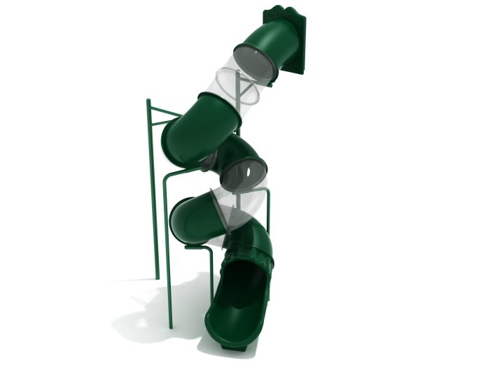 15 Foot Spiral Tube Slide Component - Slide and Supports - Image 4