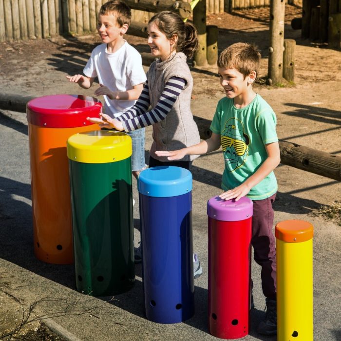 Percussion Play Rainbow Sambas Set of 5