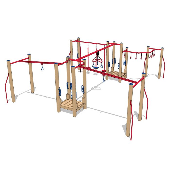 Pioneer Recycled Playground Fitness Course - Image 3