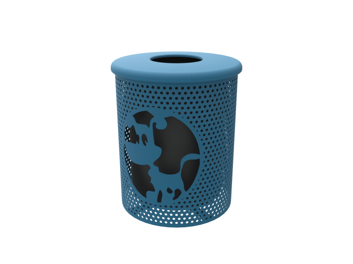 Puppy Trash Can