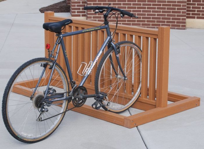 Recycled Plastic Bike Rack