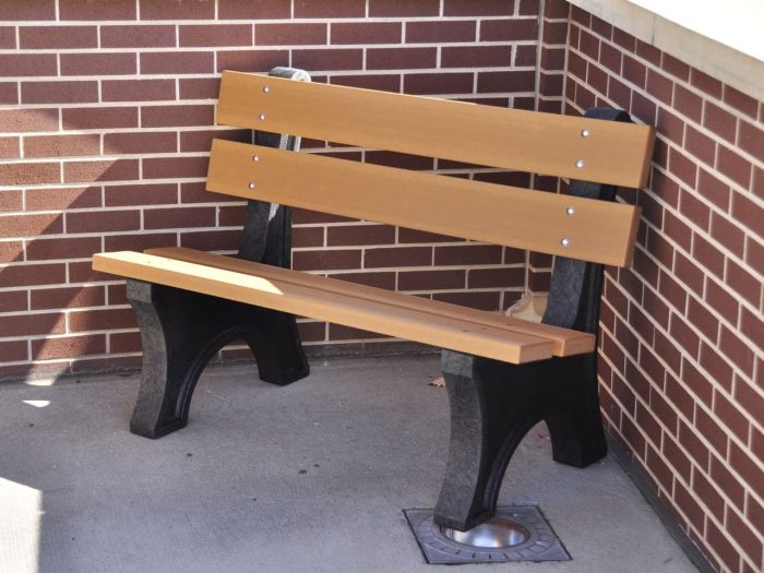 Recycled Plastic Colonial Bench