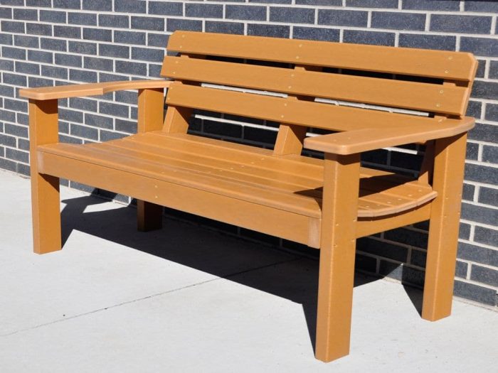 Recycled Plastic Elizabeth Bench