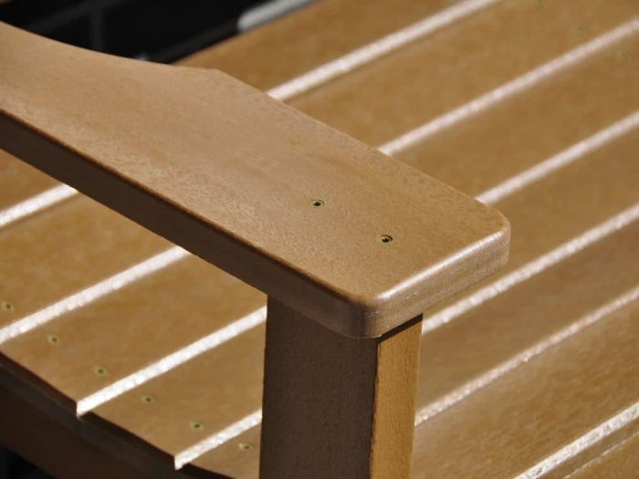 Recycled Plastic Elizabeth Bench - Image 2