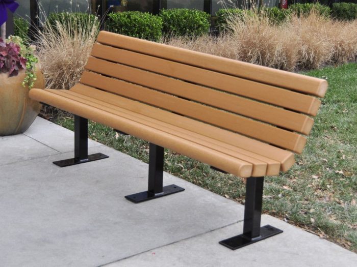 Recycled Plastic Jameson Bench