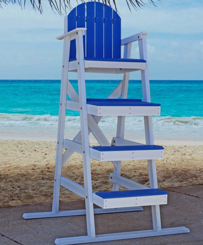Recycled Plastic Lifeguard Chair - Image 2