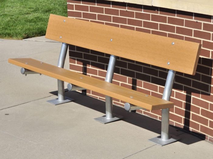 Recycled Plastic Madison Bench