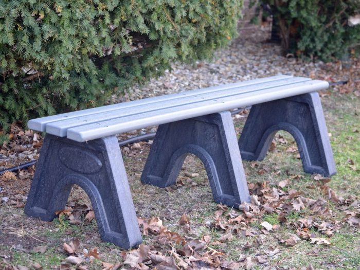 Recycled Plastic Sport Bench - Image 2