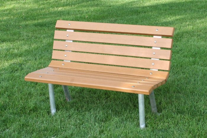 Recycled Plastic St. Pete Bench