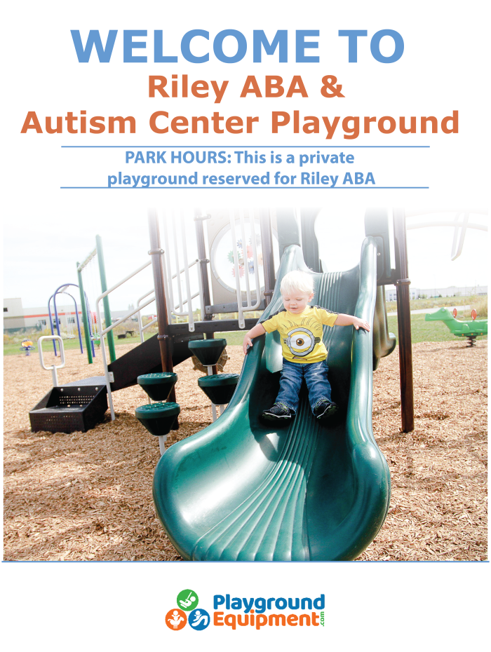 2-Sided Playground Safety Rules and Welcome Sign - Image 27