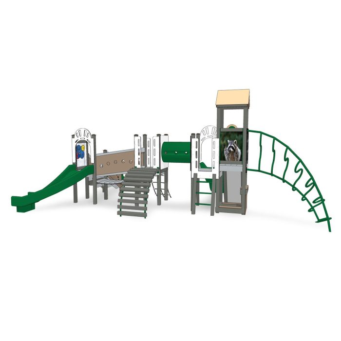 Rocky Raccoon Recycled Playset - Image 2