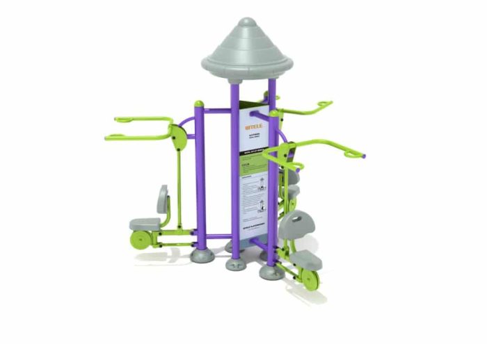 Royal Triple Station Lat Pull Down