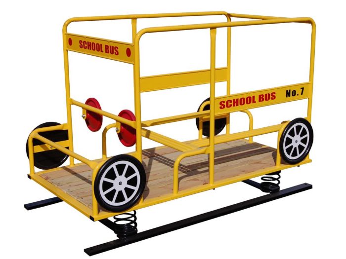 Spring School Bus