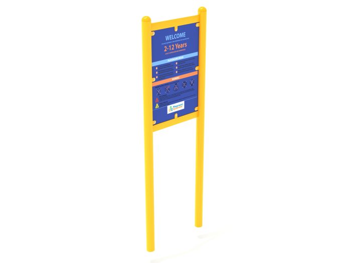 2-Sided Playground Safety Rules and Welcome Sign - Image 156