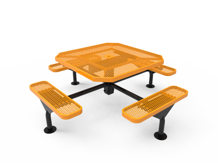 Standard Metal Bonded Octagon Table