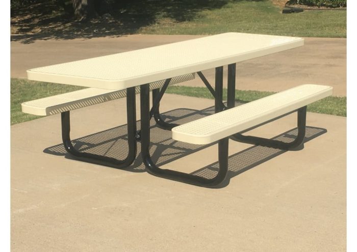 Standard Metal Portable Picnic Table - Image 4