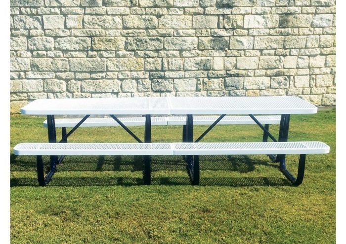 Standard Metal Portable Picnic Table - Image 5