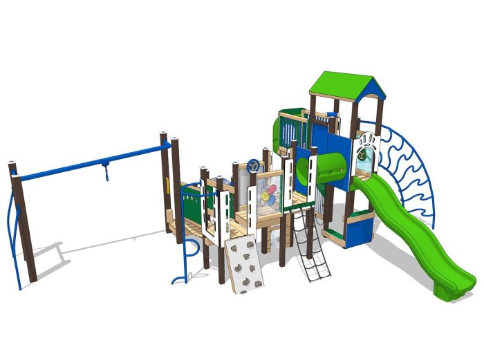 Stoneybrook Recycled Plastic Play System - Image 2