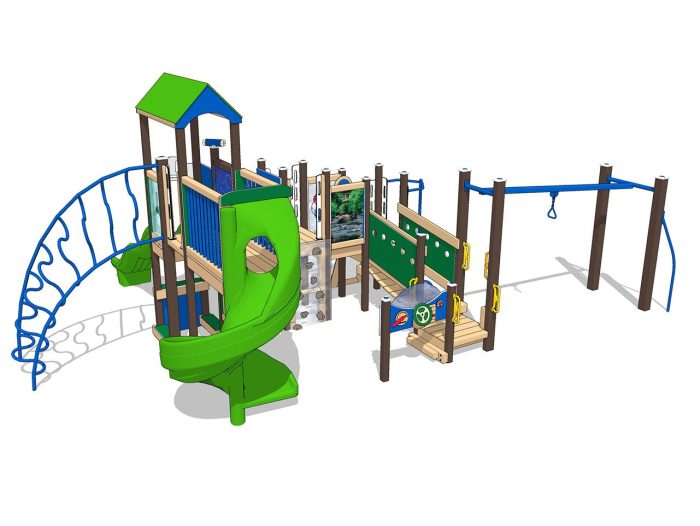 Stoneybrook Recycled Plastic Play System - Image 3