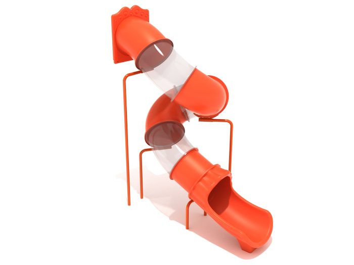 11 Foot Spiral Tube Slide Component - Slide and Supports - Image 3