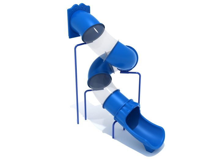 11 Foot Spiral Tube Slide Component - Slide and Supports - Image 6