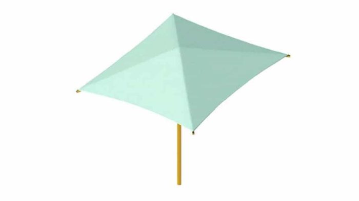 Square Tilt and Swivel Umbrella - Image 2