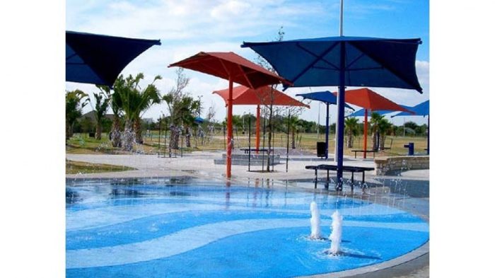 Square Tilt and Swivel Umbrella