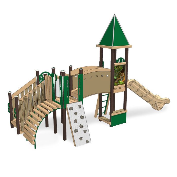 Tiger Recycled Plastic Playsystem - Image 3