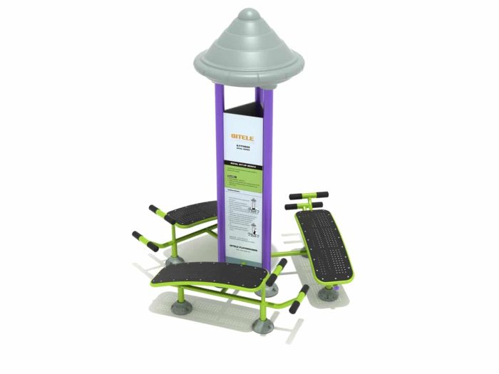 Triple Royal Sit Up Bench