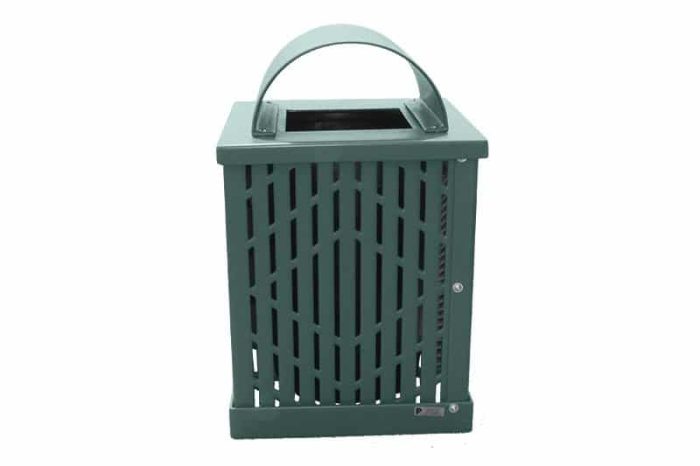 Square Receptacle 32 Gal Arch Lid