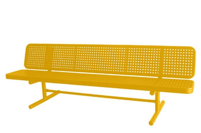 Champion Supreme Bench With Backrest – Free Standing