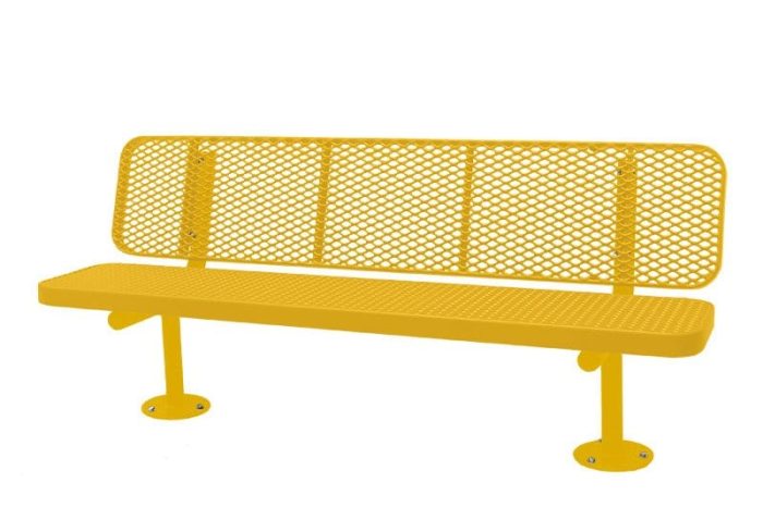 Champion Supreme Custom Bench – Surface Mount – Expanded Metal