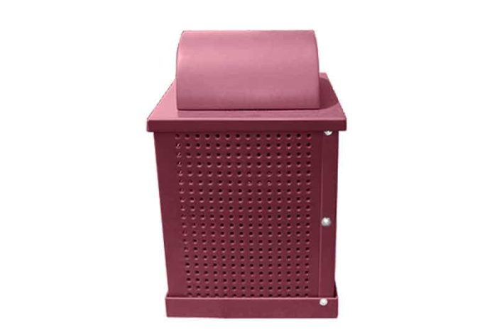 Square Receptacle 32 Gal Arch Lid - Image 2