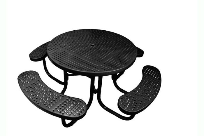 Champion Round Picnic Table Free Standing - Image 2